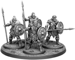 Spear Warband miniature